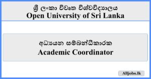 Academic Coordinator - Open University