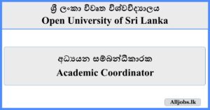 Academic Coordinator - Open University
