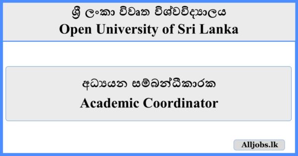 Academic Coordinator - Open University