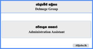 Administration Assistant - Delmege Group