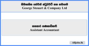 Assistant Accountant - George Steuart & Company