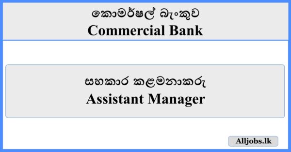 Assistant Manager - Commercial Bank