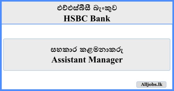 Assistant Manager - HSBC Bank