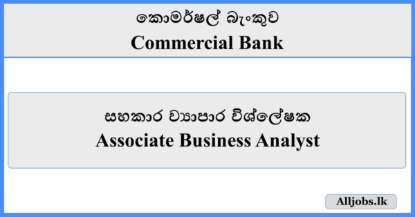 Associate Business Analyst - Commercial Bank