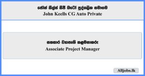 Associate Project Manager - John Keells CG Auto Private