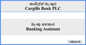 Banking Assistant - Cargills Bank