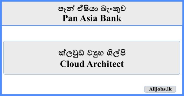 CloudArchitect-Pan Asia Bank