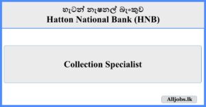 Collection Specialist - Hatton National Bank (HNB)