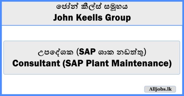 Consultant (SAP Plant Maintenance) - John Keells Group
