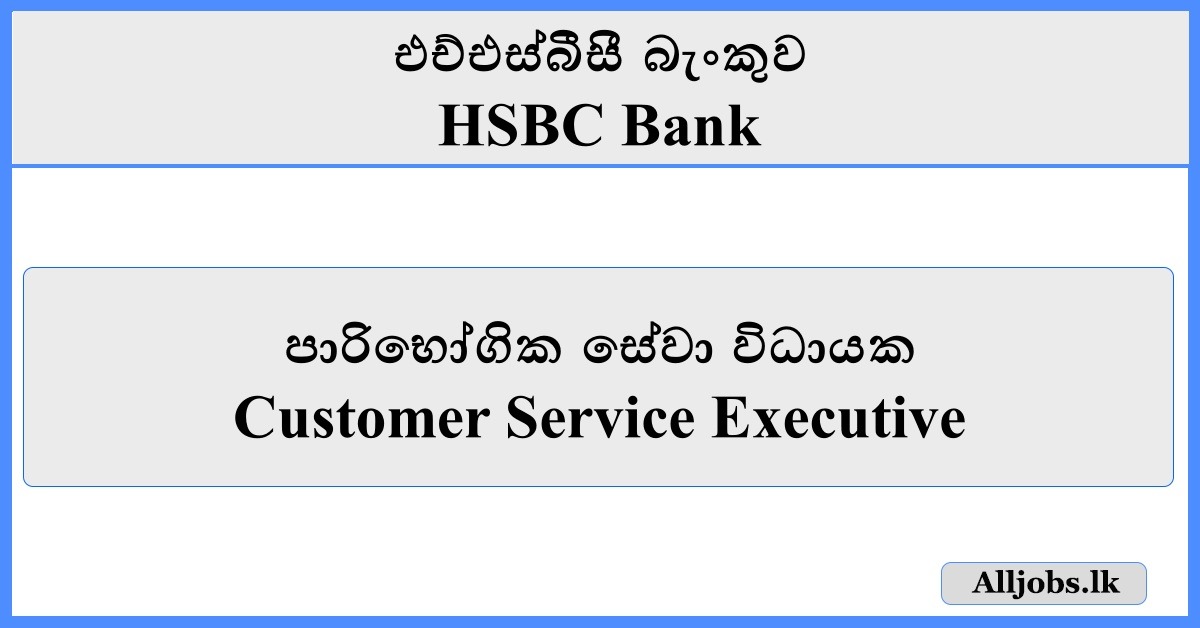 Customer Service Executive