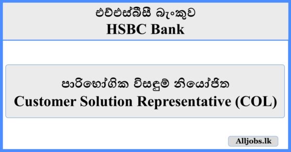 Customer Solution Representative (COL) - HSBC Bank