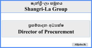 Director of Procurement - Shangri-La Group
