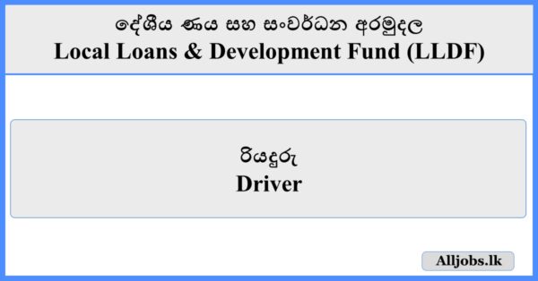 Driver - Local Loans & Development Fund (LLDF)
