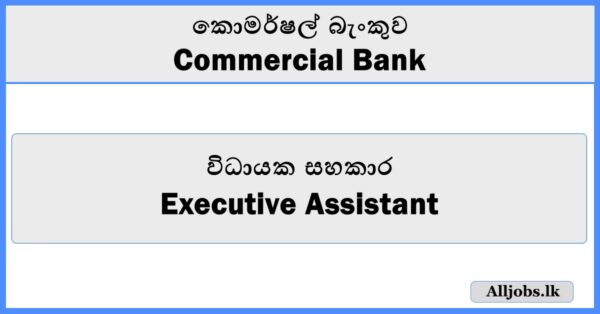 Executive Assistant - Commercial Bank