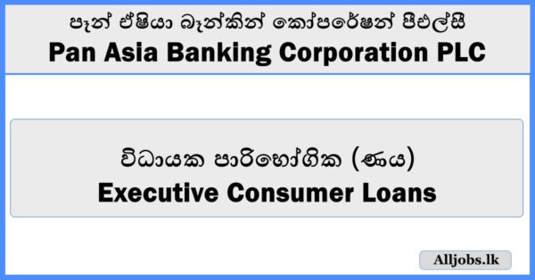 Executive Consumer Loans - Pan Asia Banking Corporation PLC