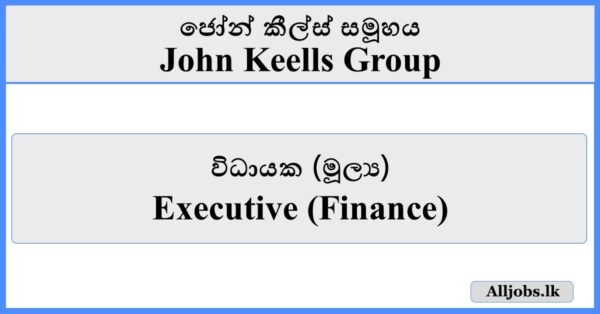 Executive (Finance) - John Keells Group
