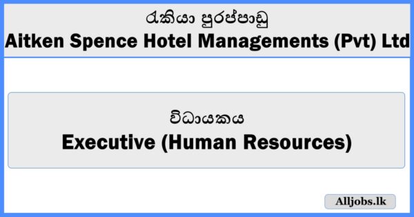 Executive (Human Resources) - Aitken Spence