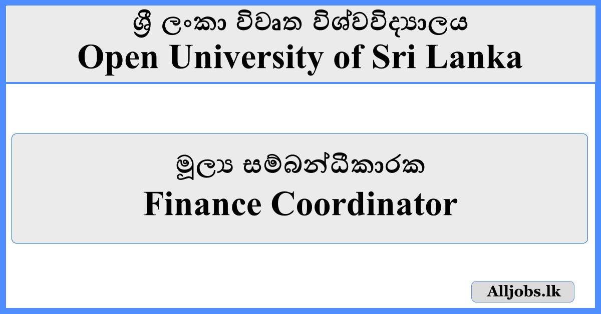 Finance Coordinator - The Open University