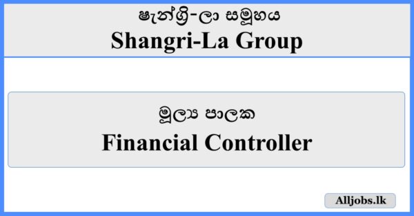 Financial Controller - Shangri-La Group