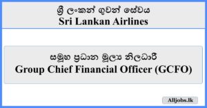 Group Chief Financial Officer (GCFO) - Sri Lankan Airlines