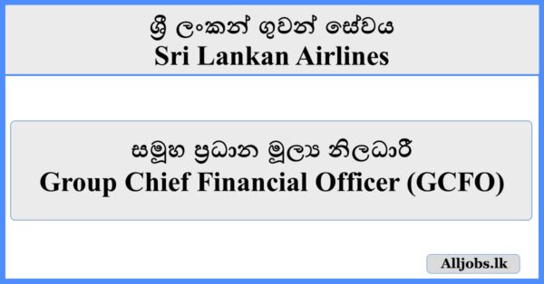 Group Chief Financial Officer (GCFO) - Sri Lankan Airlines