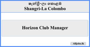 Horizon Club Manager - Shangri-La Colombo