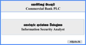 Information Security Analyst - Commercial Bank
