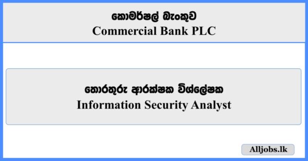 Information Security Analyst - Commercial Bank