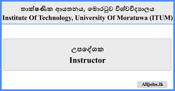 Instructor - Institute of Technology (ITUM)