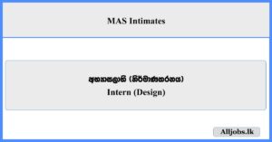 Intern (Design) - MAS Intimates