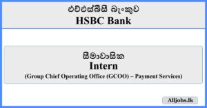 Intern - HSBC Bank 2025