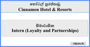 Intern (Loyalty and Partnerships) - Cinnamon Hotel & Resorts