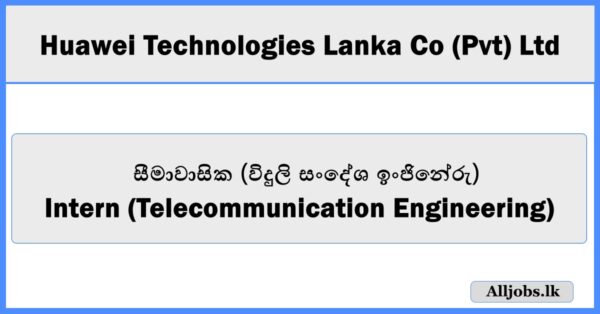Intern (Telecommunication Engineering)