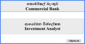 Investment Analyst - Commercial Bank