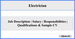 Job Description-Electrician