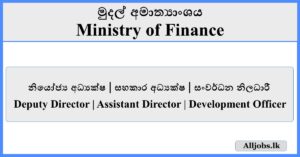 Job Vacancies - Ministry of Finance 