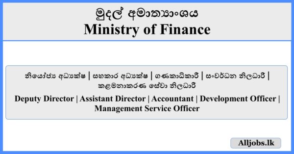 Job Vacancies - Ministry of Finance