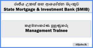 Management TraineeState Mortgage & Investment Bank
