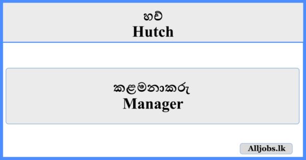Manager - Hutch