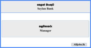 Manager - Seylan Bank