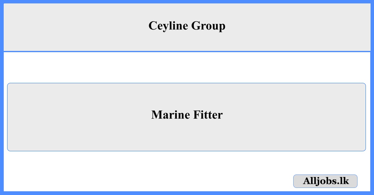 Marine Fitter - Ceyline Group
