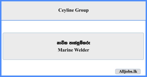 Marine Welder - Ceyline Group