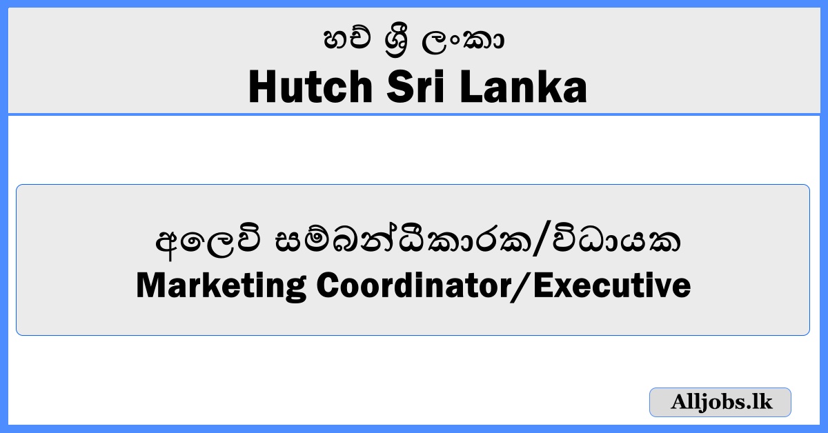 Marketing Coordinator Executive-Hutch