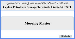 Mooring Master - Ceylon Petroleum Storage Terminals Limited (CPSTL)