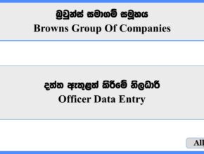 Officer Data Entry - Browns Group Of Companies