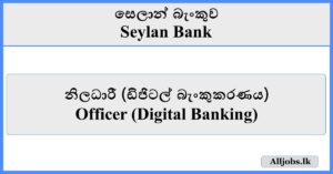 Officer – Digital Banking