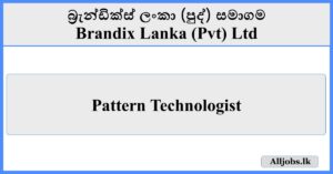 Pattern Technologist - Brandix Lanka
