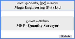 Quantity Surveyor - Maga Engineering