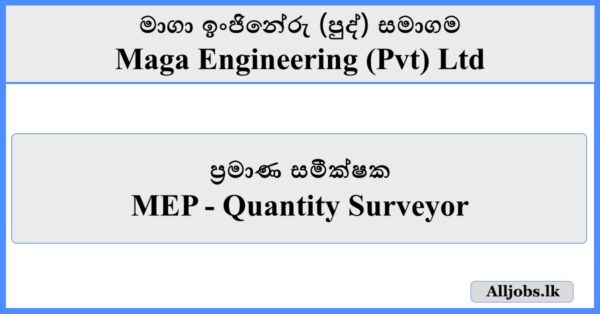 Quantity Surveyor - Maga Engineering