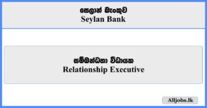 Relationship Executive - Seylan Bank